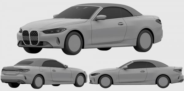Появились первые изображения кабриолета BMW четвертой серии