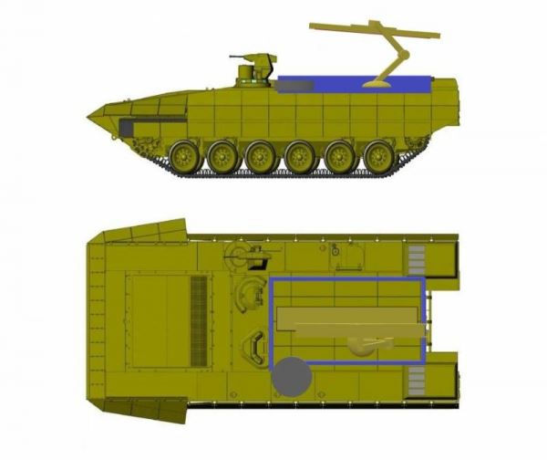 Т-17. Многофункциональный ракетный танк на базе платформы «Армата»