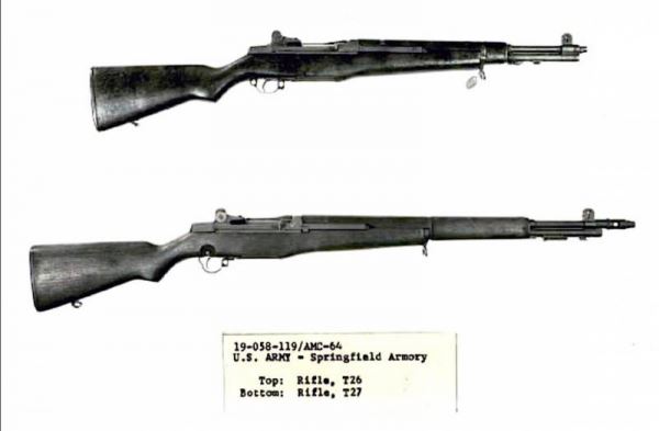 M1E5 и T26. Карабины на базе винтовки M1 Garand