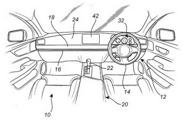 Volvo запатентовала сенсорные педали и съемный руль
