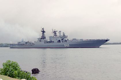 В США назвали «вооруженный до зубов» корабль России