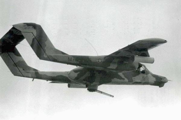 Служба и боевое применение турбовинтовых штурмовиков OV-10 Bronco после окончания вьетнамской войны