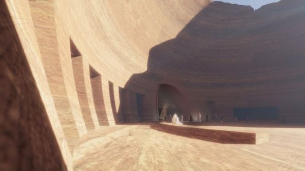 Французский архитектор Жан Нувель построит роскошный курорт в центре аравийской пустыни