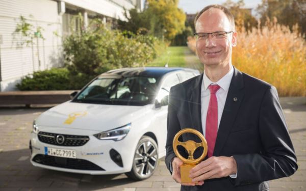 Opel Corsa-e получила награду «Золотой руль 2020»
